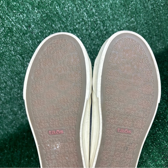 Taos EZ Soul Slip On Gray Canvas Comfort Casual Arch Support Shoe Size 7.5 - Picture 9 of 12